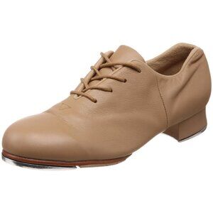 Bloch S0388L Ladies Tap-Flex Split Sole Tap Shoe 11.5 Narrow Tan